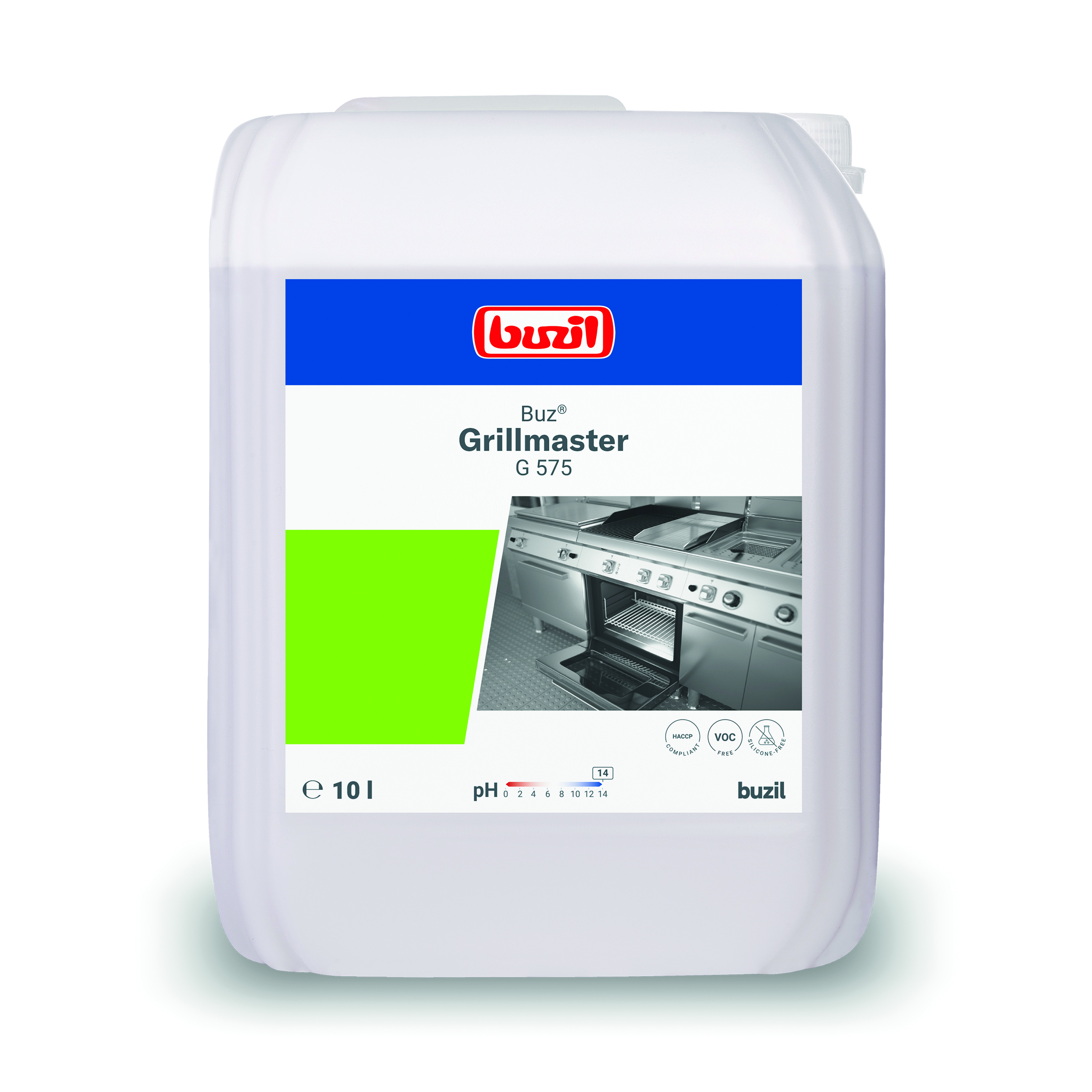 Buzil Buz® Grillmaster G575 – Profi-Grill- & Küchenreiniger 10L ...