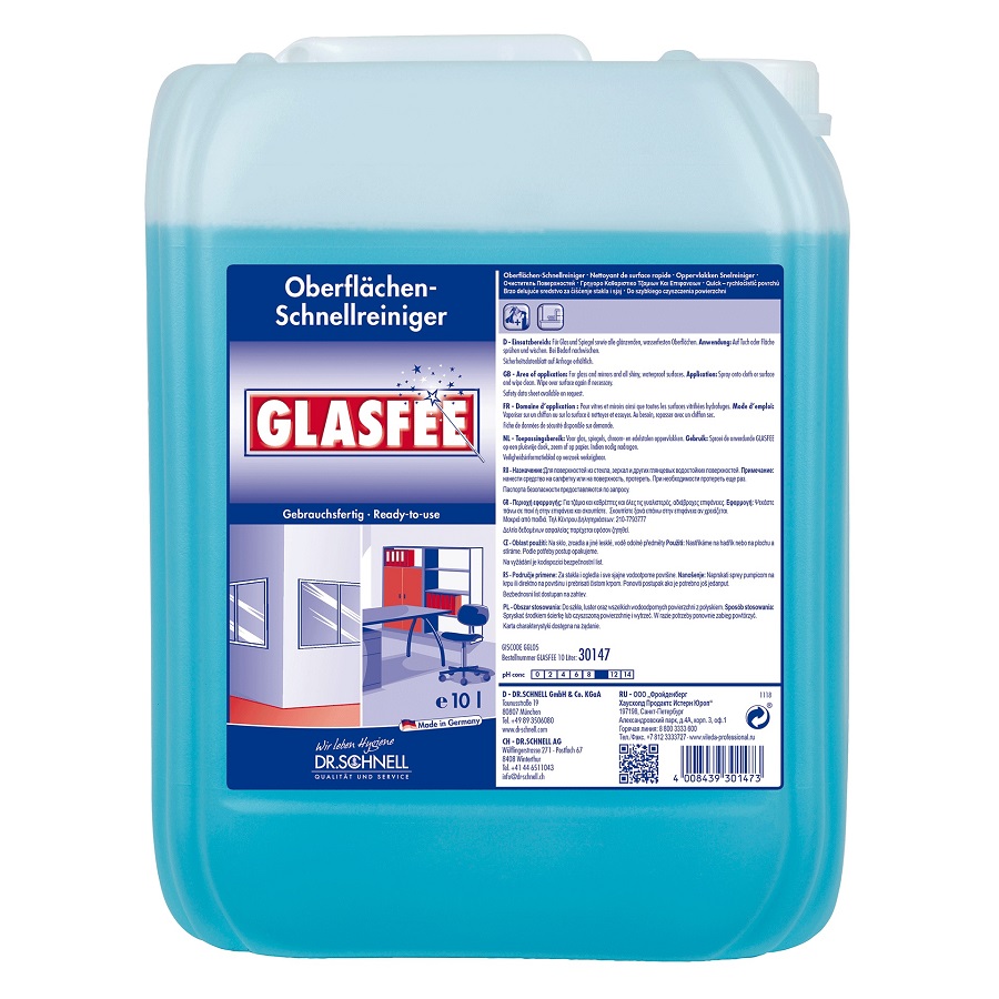 Dr. Schnell Glasfee Oberflächen-Schnellreiniger für Glas- Spiegel- und Dr. Schnell Glasfee Oberflächen-Schnellreiniger für Glas- Spiegel- und