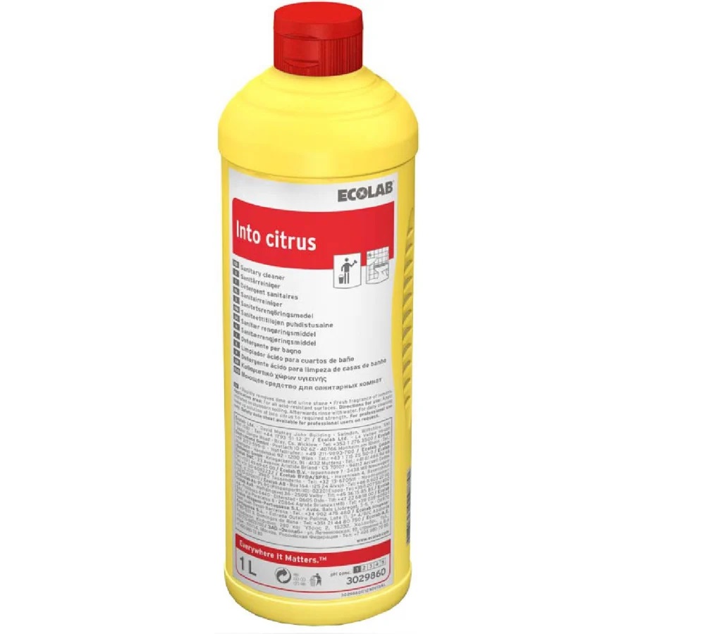 Ecolab Into Citrus Mega-Paket: 12x 1L + 6x MFT + Radierer + Schwämme