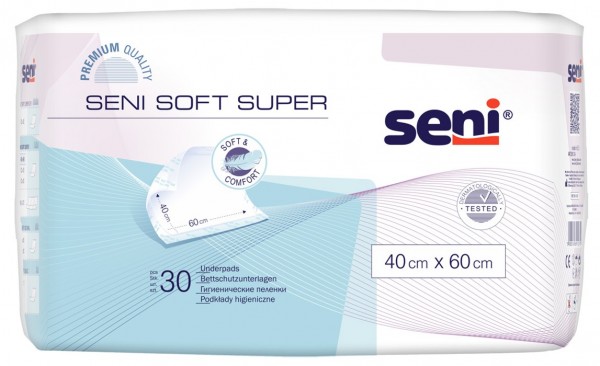 Seni Soft Super 40x60 Packung (1 Packung = 30 Stück )