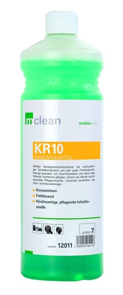 Cleanclub Handspülmittel KR10 1l Flasche