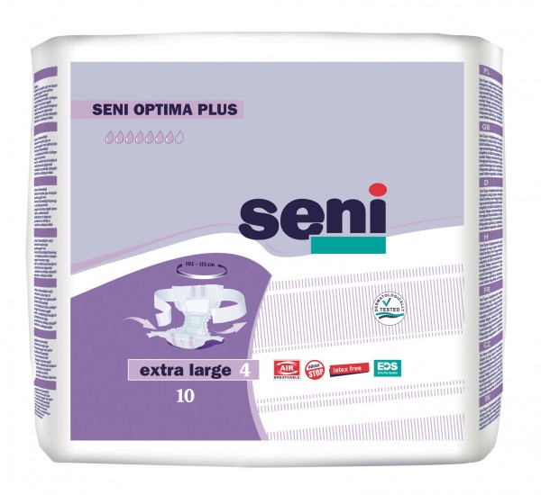 Seni Optima Plus Extra Large (1 Packung = 10 Stück)