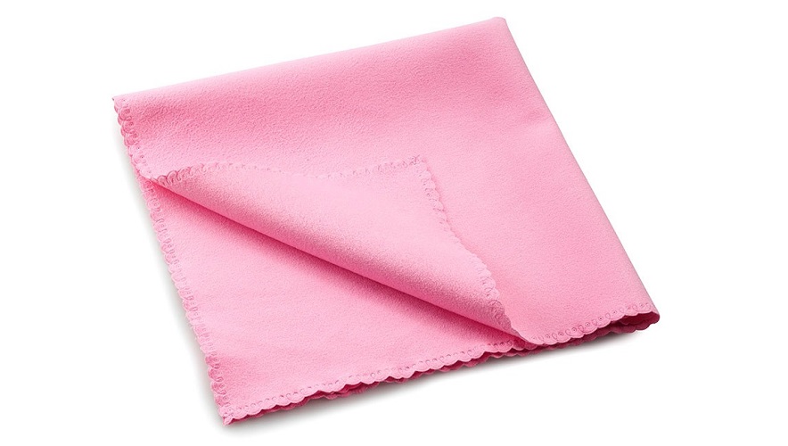 MEGA Clean Mikrofaser Schwammtuch Rosa Poliertuch Trockentuch Putztuch 