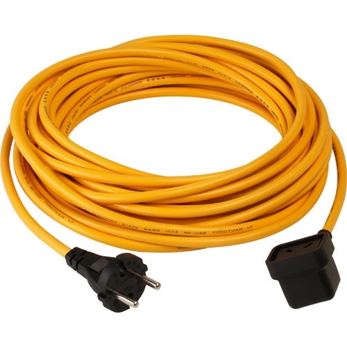 Numatic Nucable Zuleitung 2-adrig, 12,5m x 0,75 mm, gelb