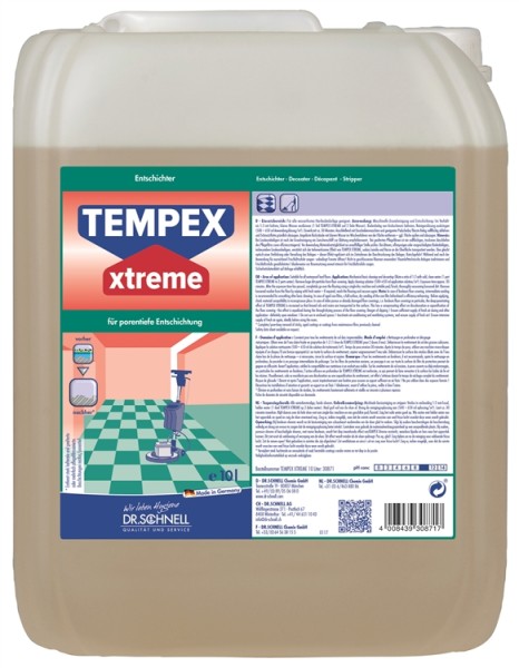 Dr. Schnell Tempex Xtreme Entschichter - 10L