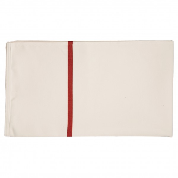 Vermop Wäschesack - weiß mit rotem Streifen