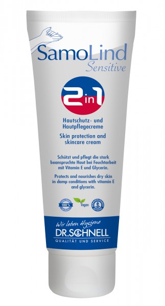 Dr. Schnell SAMOLIND Sensitive 2 in 1 Hautschutzcreme - 50 ml