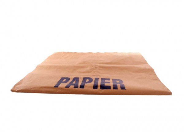 DEISS Müllsäcke Papier 120 Liter, Aufdruck: PAPIER
