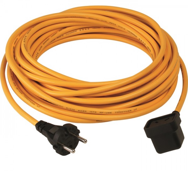 Numatic Nucable Zuleitung 2x1,5mm², 10 m gelb