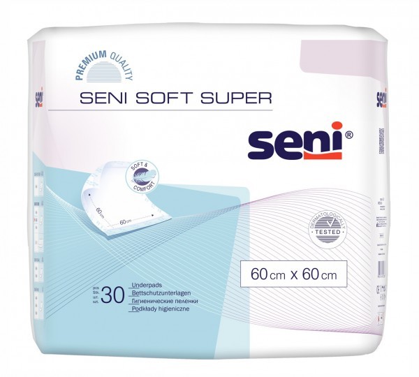 Seni Soft Super 60x60 Packung (1 Packung = 30 Stück)