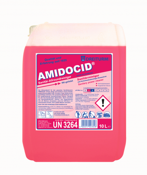 Dreiturm Amidocid Sanitärreiniger 10L - 4332