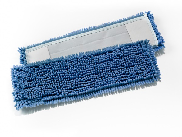 Cleanclub Borstenmopp 40cm blau mit Deckblatt 