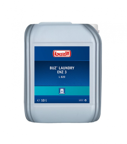 Buzil Enzymhaltiges Flüssigwaschmittel Buz® Laundry Enz 3 L820 - 10L Kanister