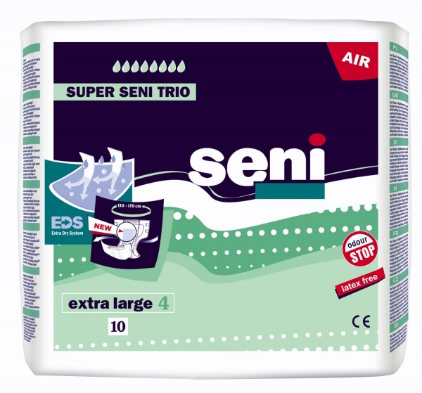 Seni Super Seni AIR Trio Extra Large (1 Packung = 10 Stück)